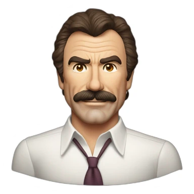 Tom selleck  sticker