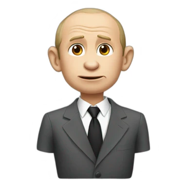 putin ask monkey sticker