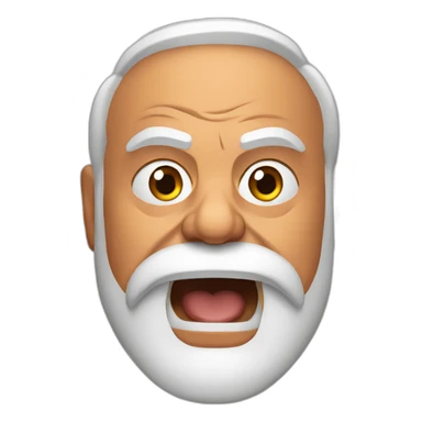 angry narendra modi sticker