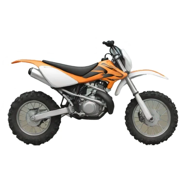 A dirtbike sticker