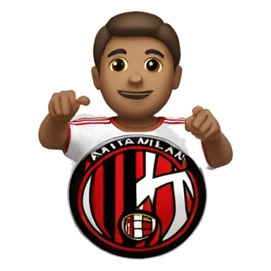 ac milan stemma sticker
