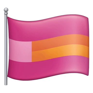 Lesbian flag sticker