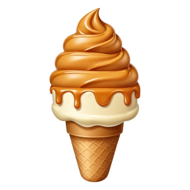 dulce de leche GRANIZADO HELADO sticker