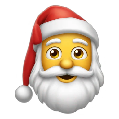 Pere noel biere sticker