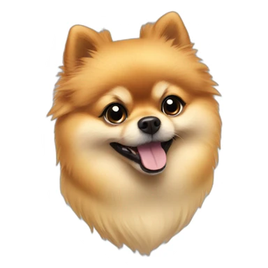 dwarf-pomeranian sticker