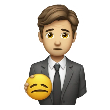 sad busy season accountant  sticker