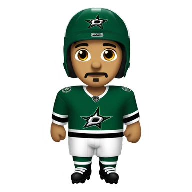 Joe Calvillo of the Dallas Stars sticker