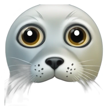 seal with big eyes sticker