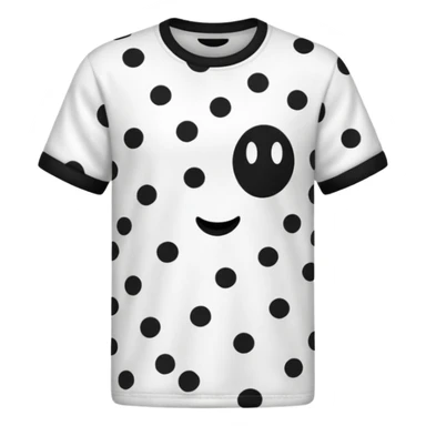 spotted clothing sticker