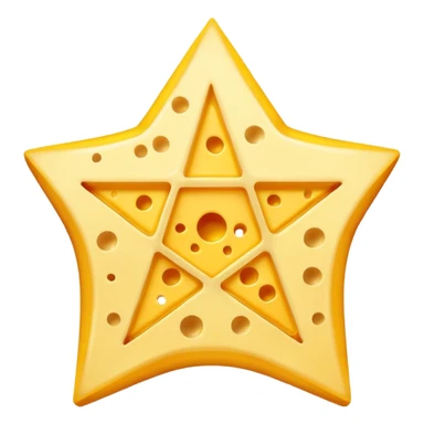 cheese witchcraft occult pentagram sticker