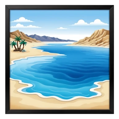The dead sea sticker