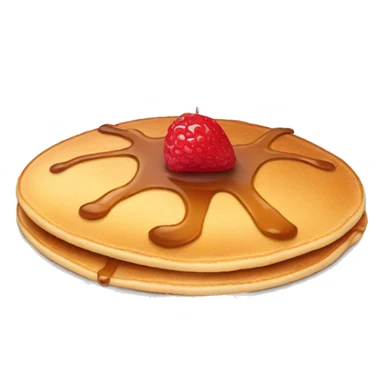 pancake that has been run over sticker