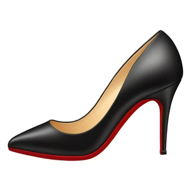 black louboutin heels sticker