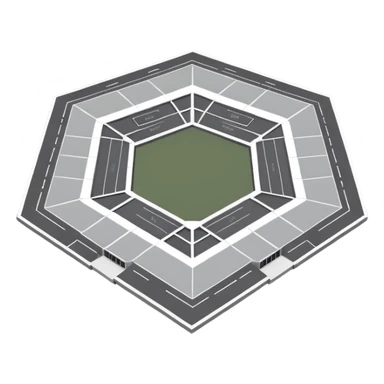 Pentagon building sticker