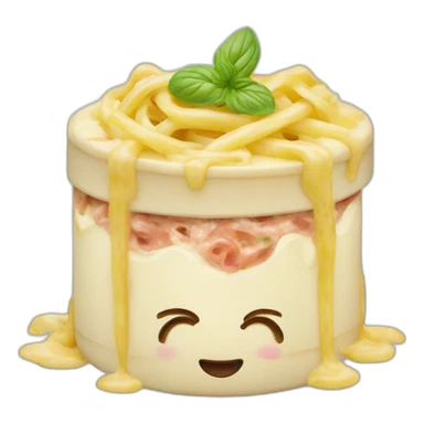 pate carbonara sticker
