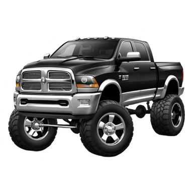 Dodge Ram Dually sticker
