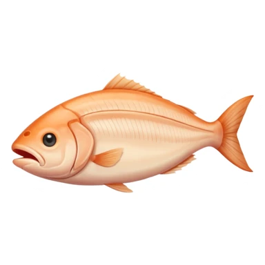 Skinless fish sticker