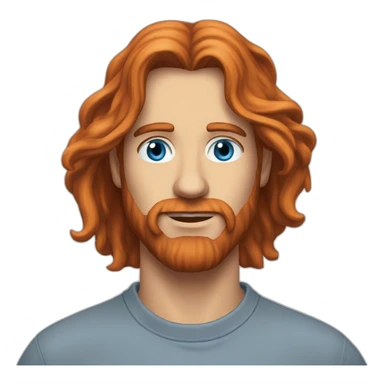 Marlboro-red-long-hair-blue-eyes-metalclothing sticker