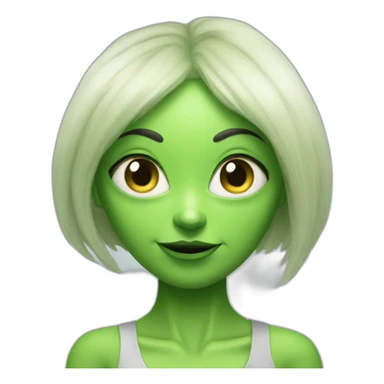 Miss alien ride alien sticker