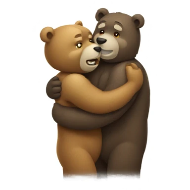 Abrazo de oso sticker