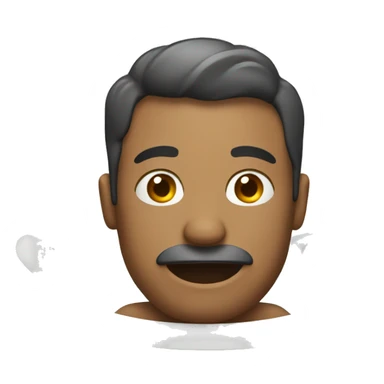 A man in a bath tub sticker