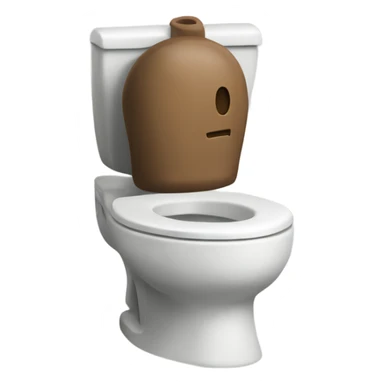 Skibidi toliet sticker