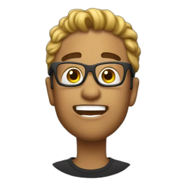 un emoji cantando sticker