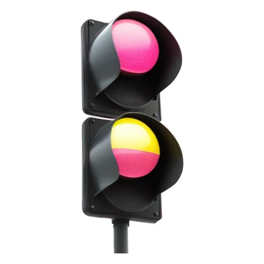pink signal sticker