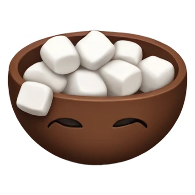 Cacao with marshmallows  sticker