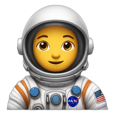 Astronaut cute sticker