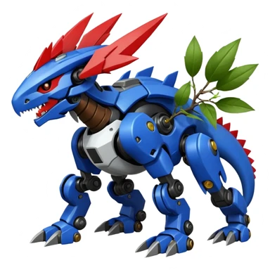 Bulkmon-Canoweissmon-Darkdramon-Cybermon-Digimon-creature sticker