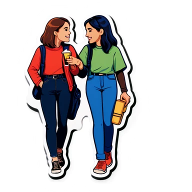Best friend for life sticker
