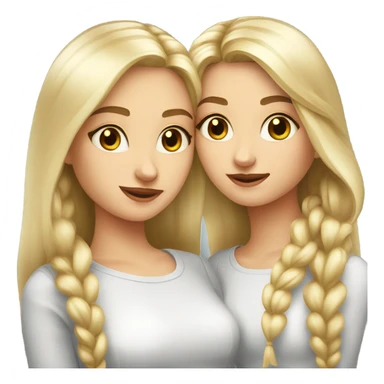 russian-duo-girls-best-friends sticker