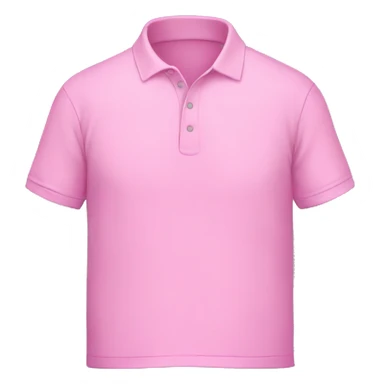 Pink polo shirt  sticker
