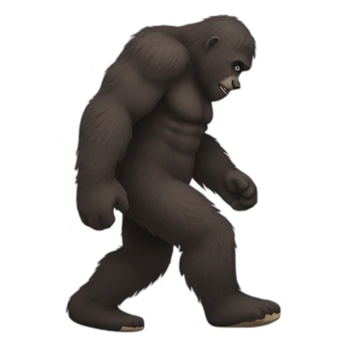 Big foot sticker