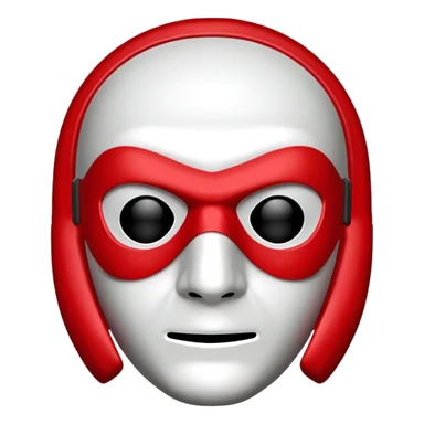 Money Heist mask emoji like real  sticker