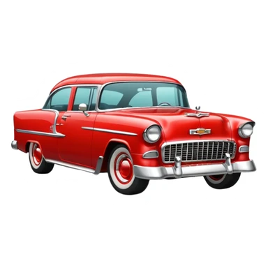 1955 Chevy Belair  sticker