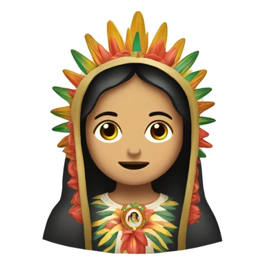 la vigen de guadalupe sticker