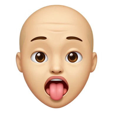 😛+ shaking head sticker