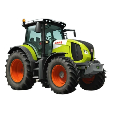 Tracteur claas  sticker