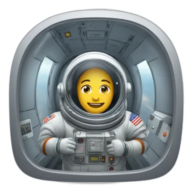 estacion espacial intenacional sticker