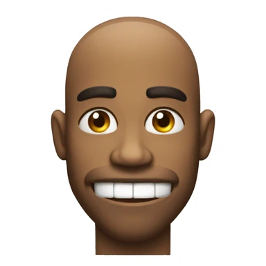 silly sarcastic smirk sticker