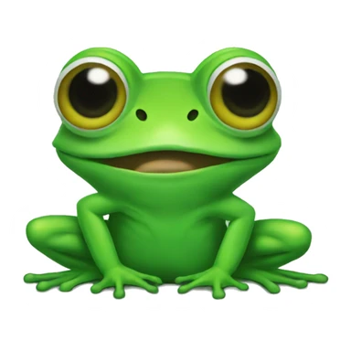 kendrick lamar as a frog sticker