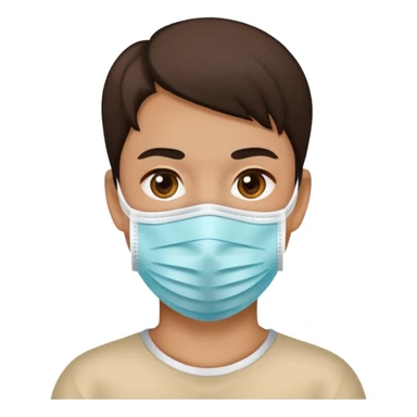 Brochas mascarillas  sticker