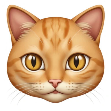 Cat with almond-shaped eyes with vertical slit pupils sticker