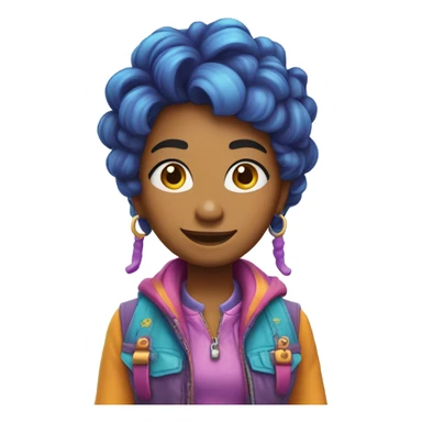 Vee from dandy’s world sticker