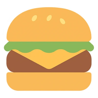 burger sticker