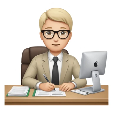 officeworker sticker