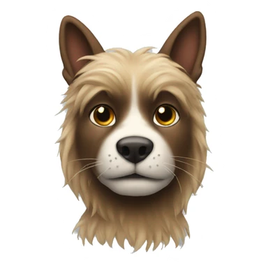 Chat a poils longs sticker