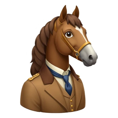 Gentleman Horse  sticker